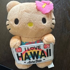 Hawaii Limited Edition Hello Kitty 6" Plush from HI.